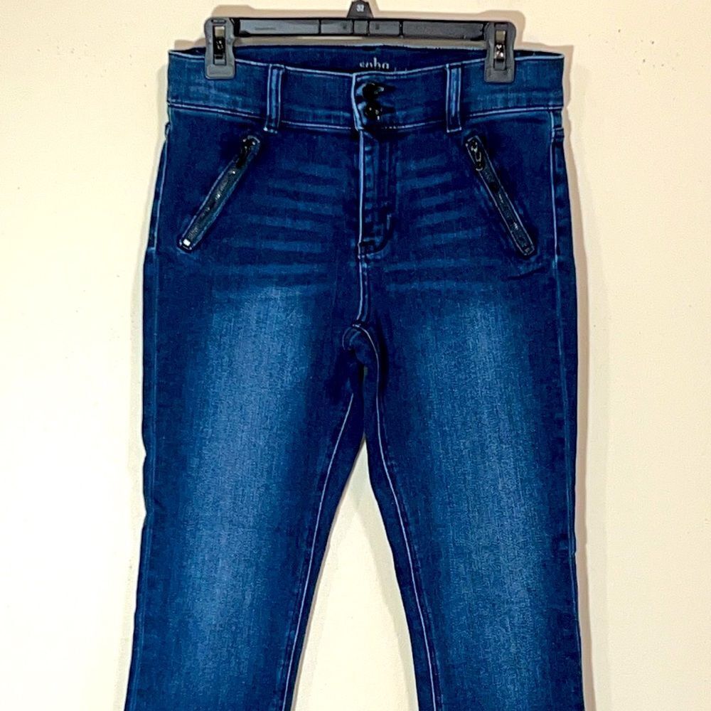 Soho Jeans High Waist Leggings. Size 8 - Picture 2 of 6